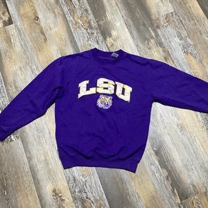 lsu sweatshirt adult small
